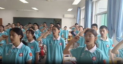 德州市同济中学开展“九一八”爱国教育主题班会