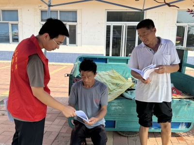 庆云县中丁乡：开展“聚力反邪教 同心护平安”反邪教宣传活动