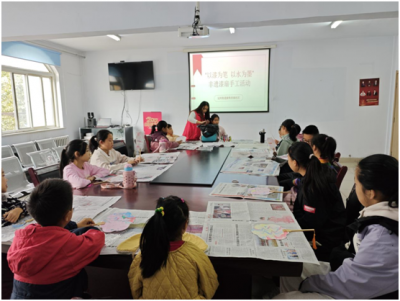 【民生实事进行时】德城运河街道新铁西南社区开展非遗漆扇手工活动