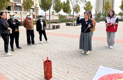 天衢新区宋官屯街道曹村社区举办趣味运动会