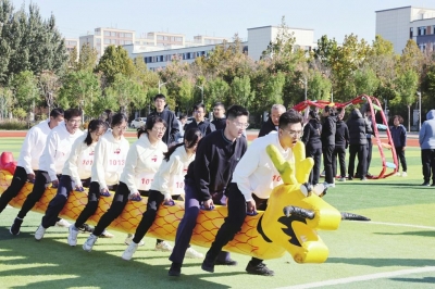 建行德州分行举办职工运动会