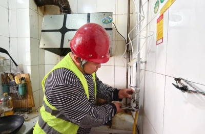 恒祥能源天衢新区老旧小区燃气管道改造工程完工