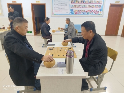 德州市首届老年围棋赛收枰