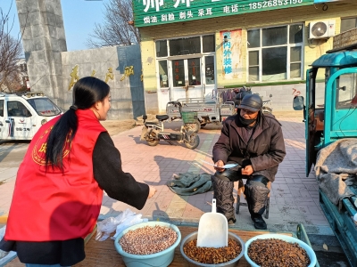 庆云中丁乡：反诈宣传走进“黄河大集”