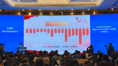 夏津这项工作在全省会议上做交流发言