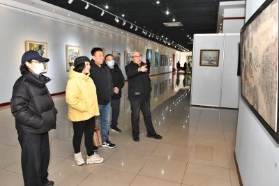庆元旦 迎新年 ｜ “桃李启秀——德州市中青年美育工作者迎新年油画作品展”开幕