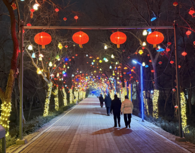 德州锦绣川景区：张灯结彩迎新春  点“靓”景区年味浓