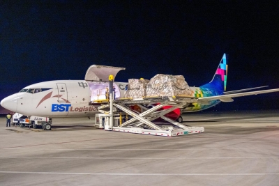 第一列班列、第一艘货轮……山东新一年“万企出海 鲁贸全球”行动启动