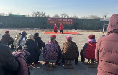 民生实事进行时 | 德城区天衢街道田龙社区开展“欢歌新禧 艺舞迎春”文艺演出