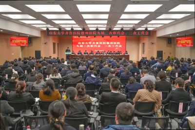 齐鲁医院德州医院召开第九届二次职代会、二次工代会暨2024年度总结表扬大会
