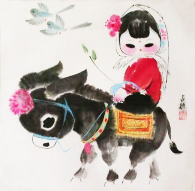 诗与画｜于占德：回娘家