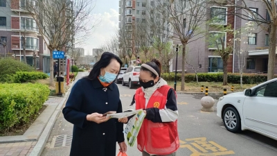 宋官屯街道十二里庄社区开展垃圾分类主题宣传活动