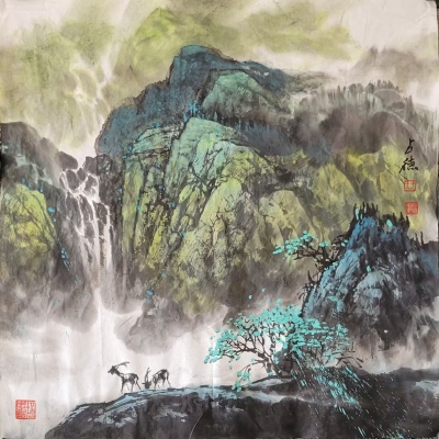 诗与画｜于占德：春泉