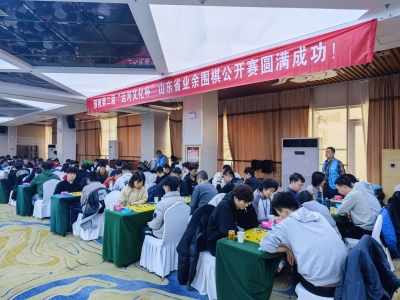 第二届“运河文化杯”山东省业余围棋公开赛在德州开赛