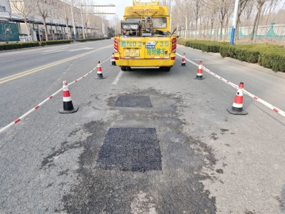 道路实现“即修即通”！德州市政引进养护新技术