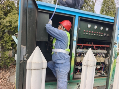 德州市政：开展路灯及变压器设施汛前“体检”