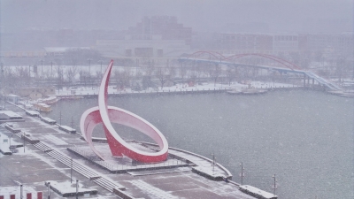 德州，春雪！一大拨美图来了