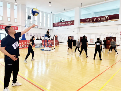 乐陵市第三届气排球比赛开幕
