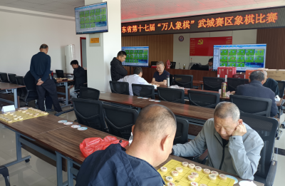 山东省第十七届“万人象棋”武城赛区开赛