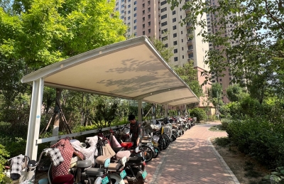 全国文明城市·百姓身边看变化 | “小区有了智慧车棚，充电安全又方便”