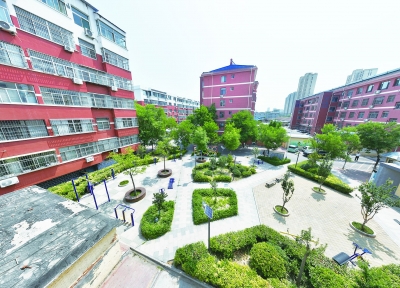 齐河晏南小区“焕新记”