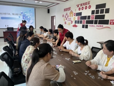 齐河县晏城街道友谊社区：家门口的“增收密码”