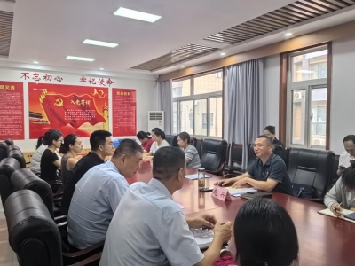 天衢新区长河街道开展“七一”讲专题党课活动