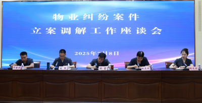 齐河法院召开物业纠纷案件立案调解工作座谈会