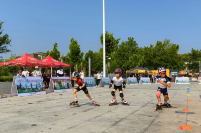 120名运动员同场竞技 | 乐陵市举办青少年轮滑巡回赛 