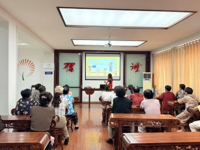 良好的亲子沟通  助力儿童健康成长——新区办开展家庭教育 宣讲活动