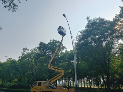 德州市政：推进汛期路灯设施整治  