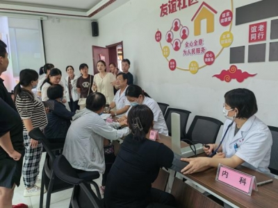 齐河县晏城街道友谊社区：开展中医文化进社区活动