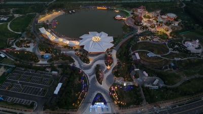 7月10日启幕！德州欢乐花谷“爱丽丝夜游花境”灯光节点亮新区夜经济