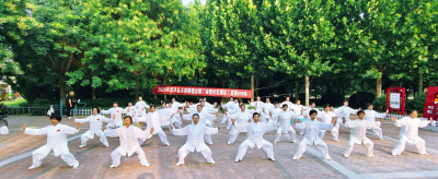 夏津县举办太极拳擂台赛