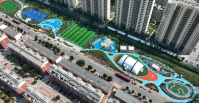 “嗨”动天衢 幸福加码 | 德城区天衢街道体育公园城北站开园啦！