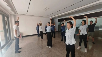 德州市中医院应邀到山东高速德州运管中心开展健康科普活动 