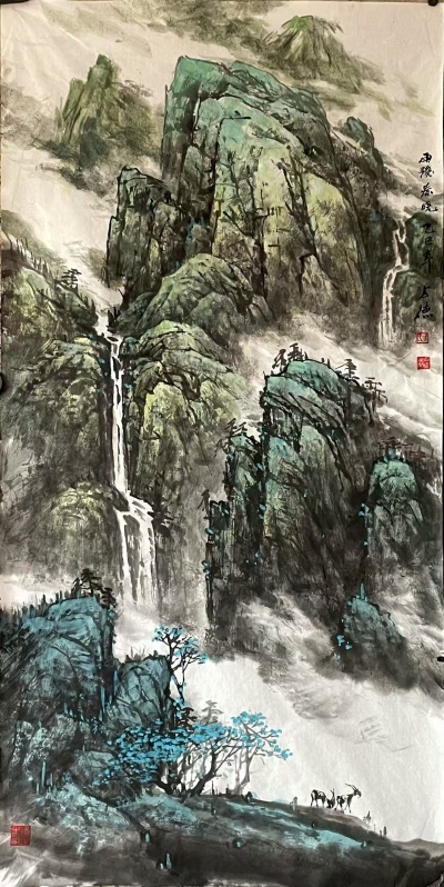 诗配画｜于占德：山魂