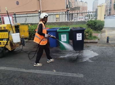 德州环卫：雨后清理不空档  “洁”尽全力焕新颜