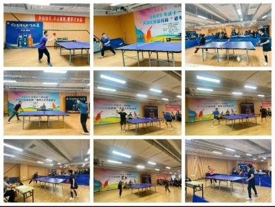 齐河县举办老年人乒乓球比赛