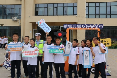 场景演绎＋实景体验 +面对面讲解 | 德州公安交警打造沉浸式“开学第一课”，让交通安全入脑入心