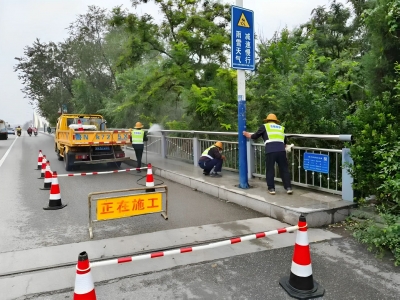 喜迎双节 | 德州市区13座重点桥梁护栏“焕新” 