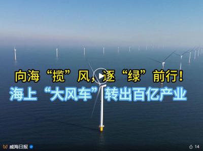 海上新山东丨海上风电产业成新“风口”