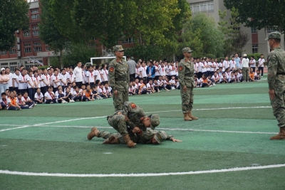 禹城步云小学：国防教育课点燃少年强国志