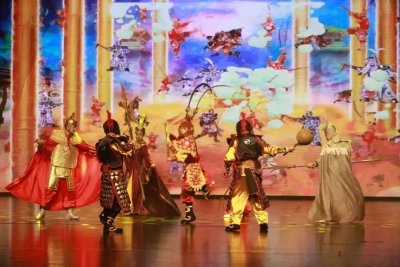 沉浸式感受齐天大圣西游之旅 | 大型儿童杂技魔幻剧《大闹天宫》10月2日登陆德州大剧院！