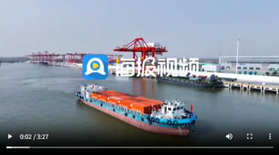 海报观察丨千年运河驶出“千亿巨轮”，山东济宁正向北方内河航运中心全速迈进