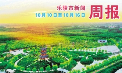 乐陵市新闻周报（10月10日至10月16日）