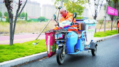 乐陵张月峰：一把扫帚 五年坚守