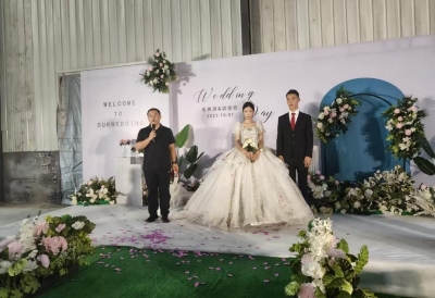 移风易俗倡新风 | 库房变婚礼主场，“新风礼”传文明！