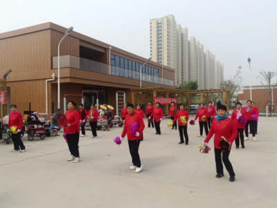 我们的节日 | 德城区天衢街道西长社区：开展“金秋重阳喜相逢 红绸秧歌乐融融”重阳节扭秧歌活动