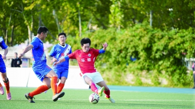 乐陵枣乡足球队迎“德甲”开门红，主场7球大胜陵城 